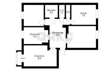 Фото №4: 2-комнатная квартира 25 м² - Краснодар, мкр. Центральный, ул. Орджоникидзе, 89