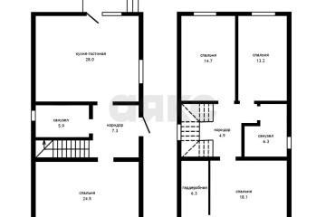 Фото №5: Дом 137 м² - Южный, п. коттеджный  Южная столица, ул. Заветная
