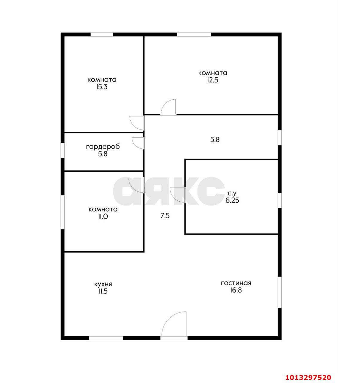 Фото №1: Дом 135 м² + 3.98 сот. - СНТ Северное, мкр. Прикубанский внутригородской округ, ул. Сливовая, 295