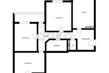 Фото №1: 3-комнатная квартира 112 м² - Краснодар, мкр. Центральный, ул. Комсомольская, 13