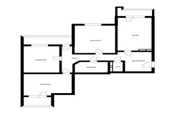 Фото №1: 3-комнатная квартира 90 м² - Краснодар, мкр. Центральный, ул. Комсомольская, 13