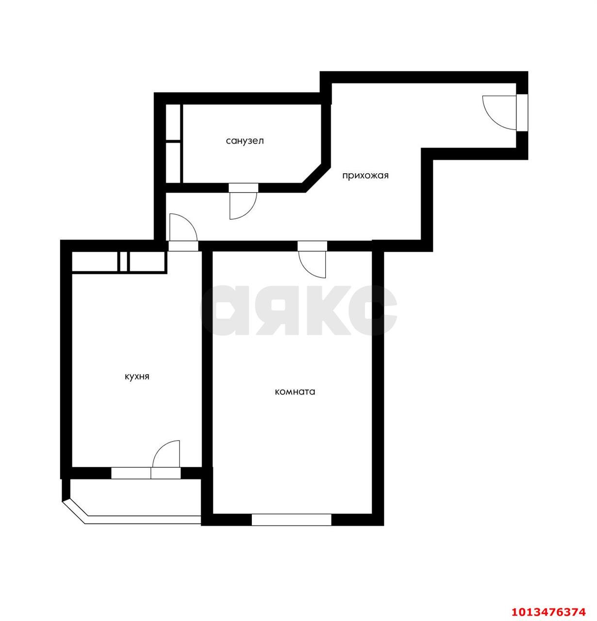 Фото №1: 1-комнатная квартира 51 м² - Краснодар, Центральный, ул. Кубанская Набережная, 64