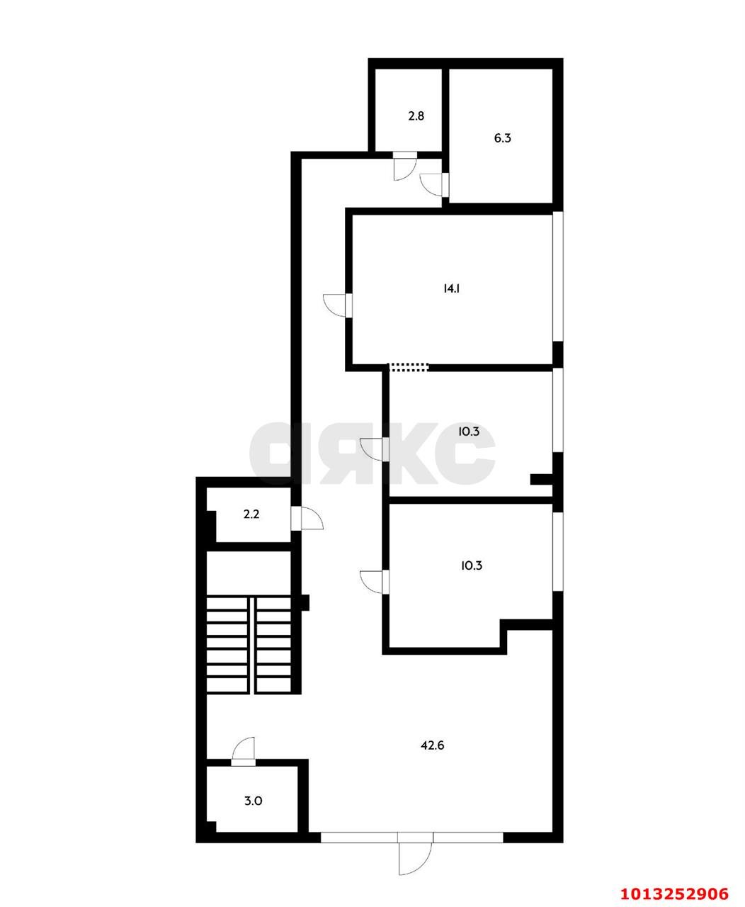 Фото №4: Торговое помещение 156 м² - Геленджик, жилой комплекс Созвездие, пр-кт Геленджикский, 4В