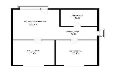 Фото №2: Дом 60 м² - Железнодорожник, мкр. Карасунский внутригородской округ, ул. Оранжевая, 15