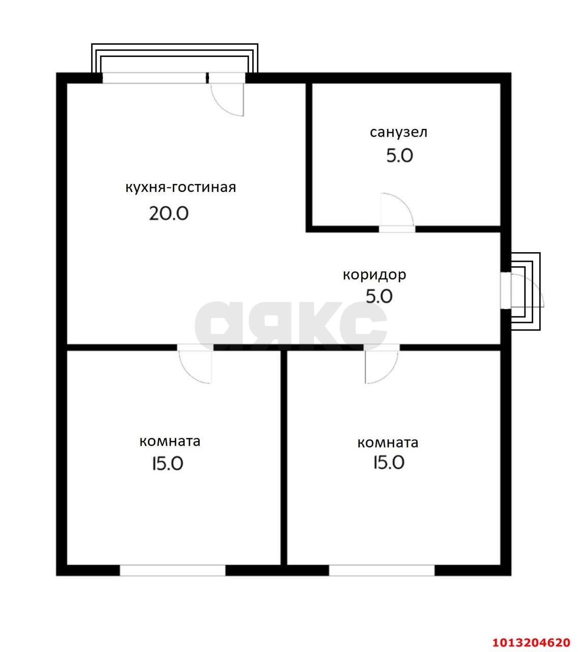 Фото №2: Дом 60 м² + 4.21 сот. - Железнодорожник, Карасунский внутригородской округ, ул. Оранжевая, 15
