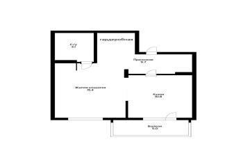 Фото №3: 1-комнатная квартира 40 м² - Краснодар, мкр. Восточно-Кругликовский, ул. им. Героя Яцкова И.В., 10