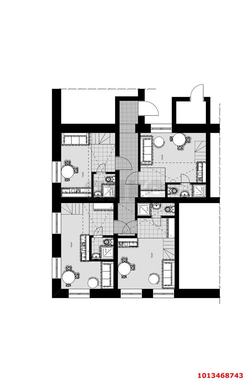 Фото №15: 4-комнатная квартира 94 м² - Краснодар, Центральный внутригородской округ, Западный внутригородской округ, мкр. Центральный, ул. Гоголя, 33