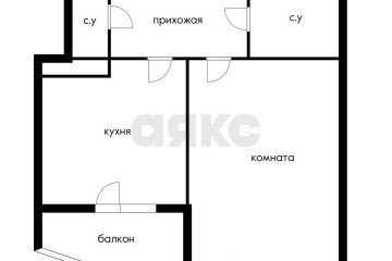 Фото №1: 1-комнатная квартира 45 м² - Краснодар, мкр. Восточно-Кругликовский, 