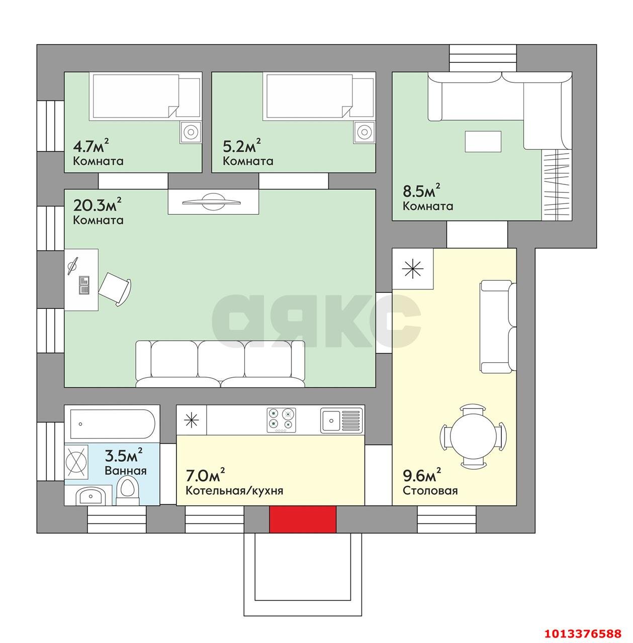 Фото №18: Дом 58 м² + 3 сот. - Краснодар, Покровка, ул. Кузнечная, 178