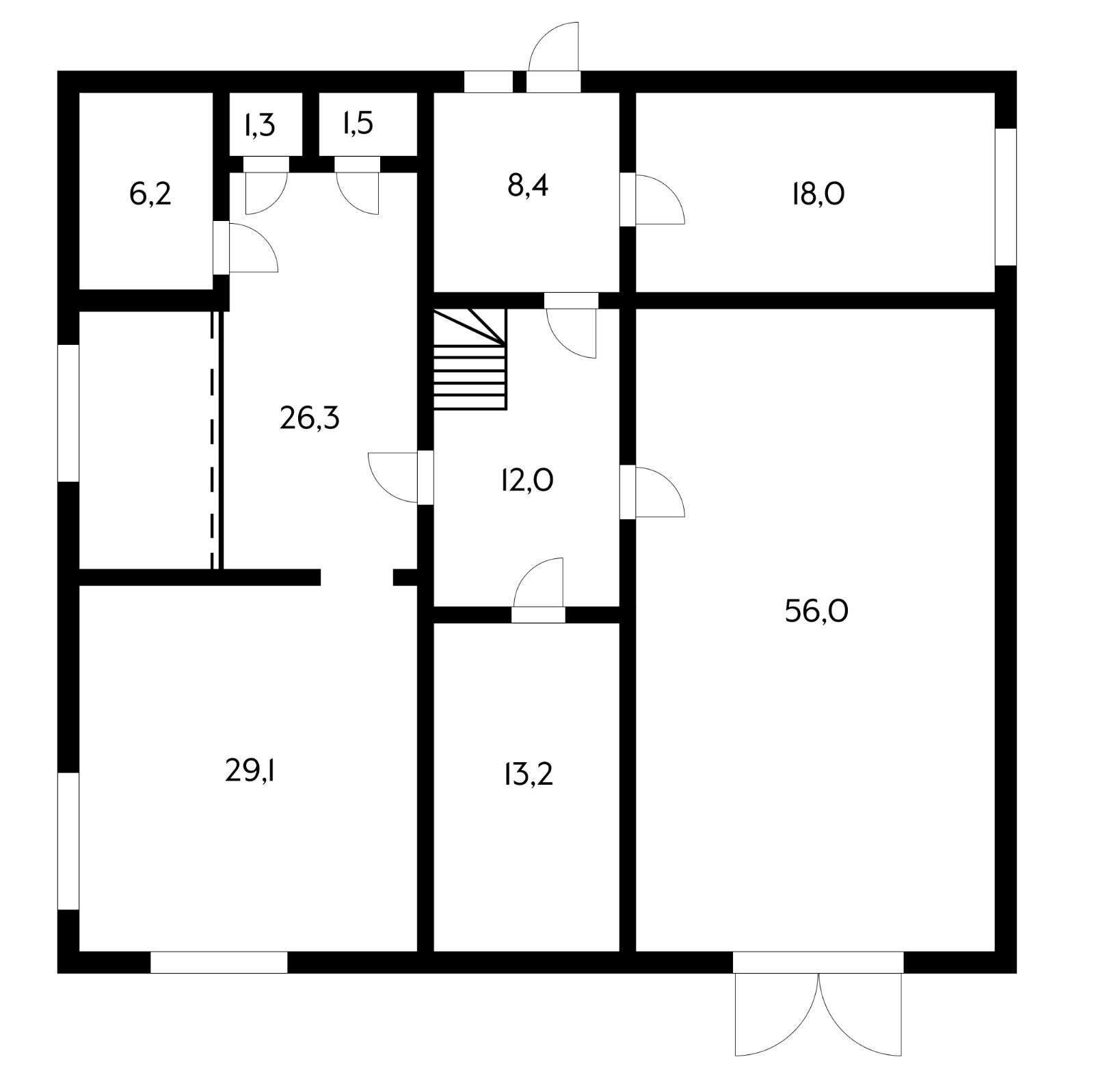 Фото №28: Дом 405 м² + 12.68 сот. - Яблоновский, пер. Олимпийский, 5