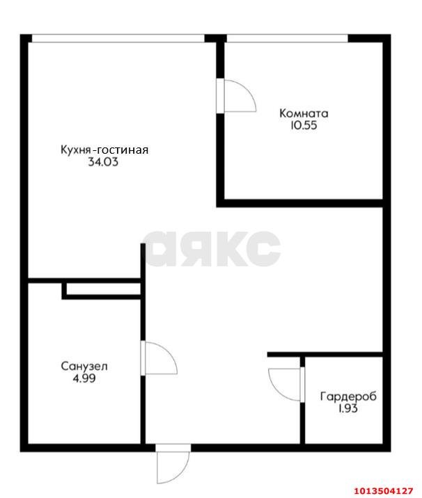 Фото №16: 1-комнатная квартира 51 м² - Краснодар, Солнечный, ул. Архитектора Ишунина, 7/1к2