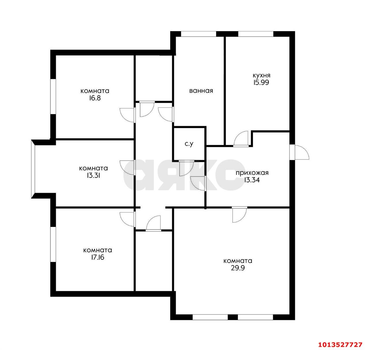 Фото №19: 4-комнатная квартира 140 м² - Краснодар, Западный внутригородской округ, ул. имени Дзержинского, 12/1