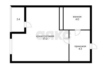 Фото №2: Студия 25 м² - Краснодар, мкр. Прикубанский внутригородской округ, 