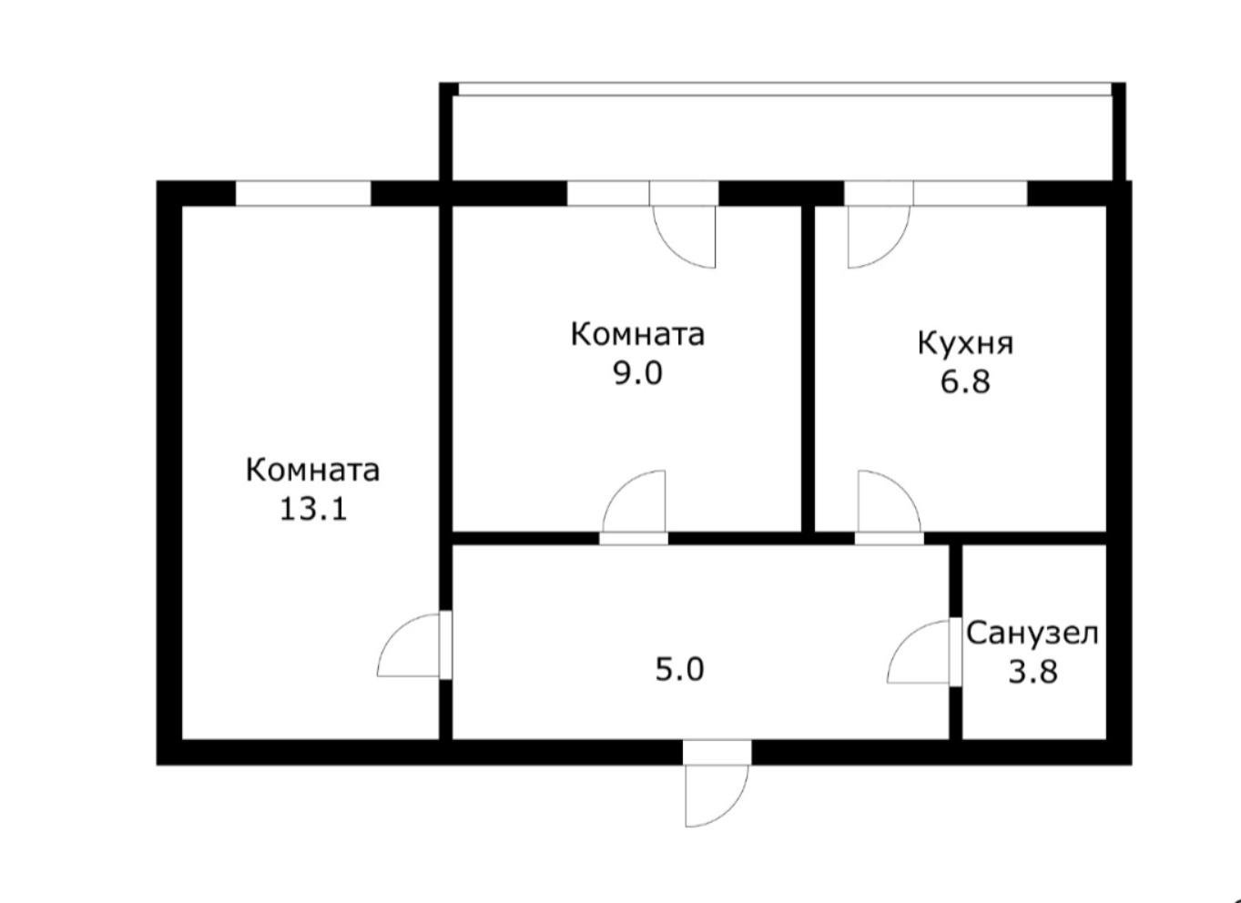 Фото №10: 2-комнатная квартира 37 м² - Новая Адыгея, ул. Тургеневское шоссе, 33с5