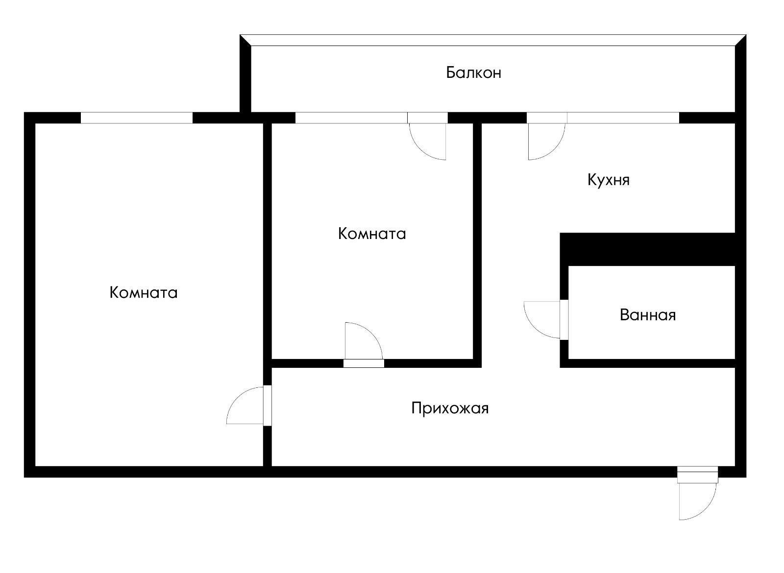 Фото №2: 2-комнатная квартира 52 м² - Краснодар, Прикубанский внутригородской округ, Завод Радиоизмерительных Приборов, имени Петра Метальникова, мкр. Музыкальный, ул. имени Мусоргского М.П., 19