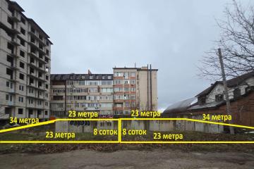 Фото №1: Земельный участок 8 сот. - Краснодар, мкр. Прикубанский внутригородской округ, ул. Калужская, 16