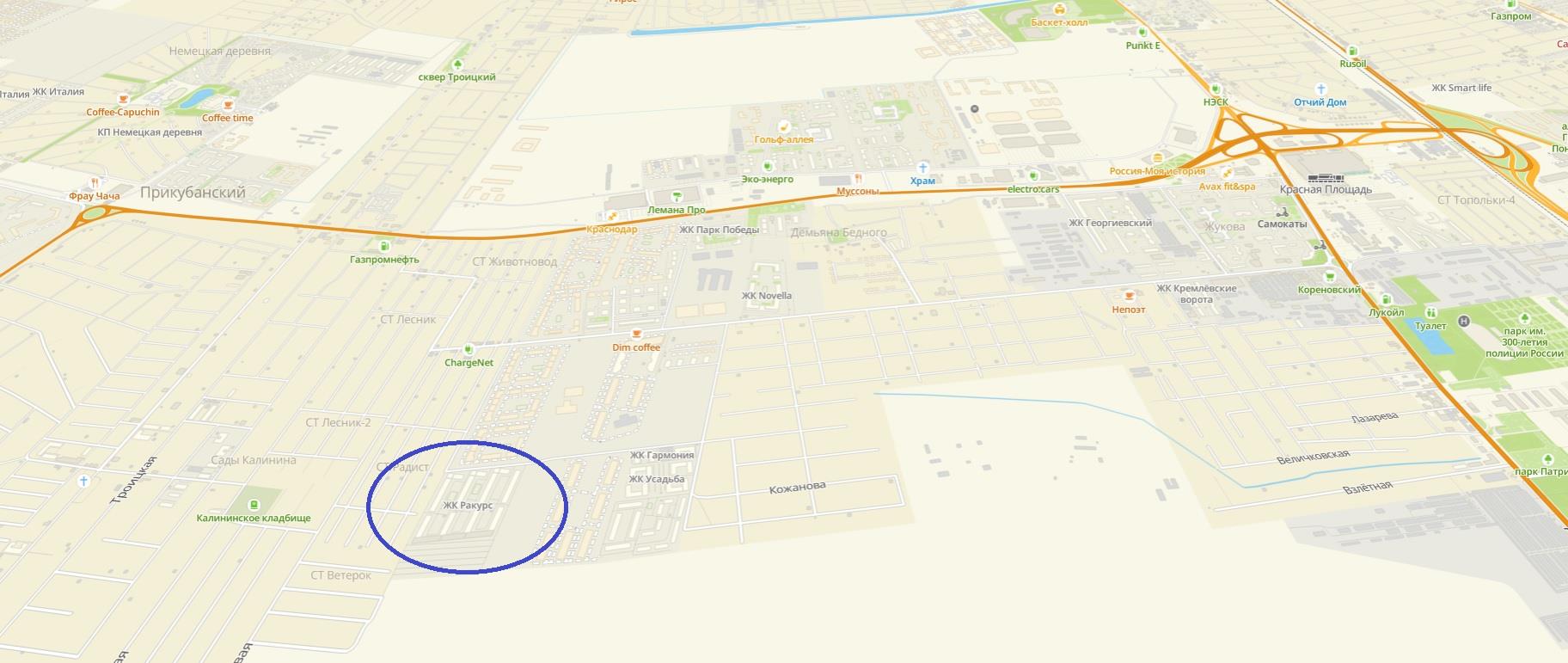 Фото №2: Коммерция 44 м² - Краснодар, Прикубанский внутригородской округ, мкр. жилой комплекс Ракурс, ул. имени Героя Ростовского, 8к6