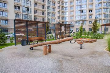 Фото №1: 1-комнатная квартира 45 м² - Краснодар, мкр. жилой комплекс Аврора, ул. имени Дзержинского, 95