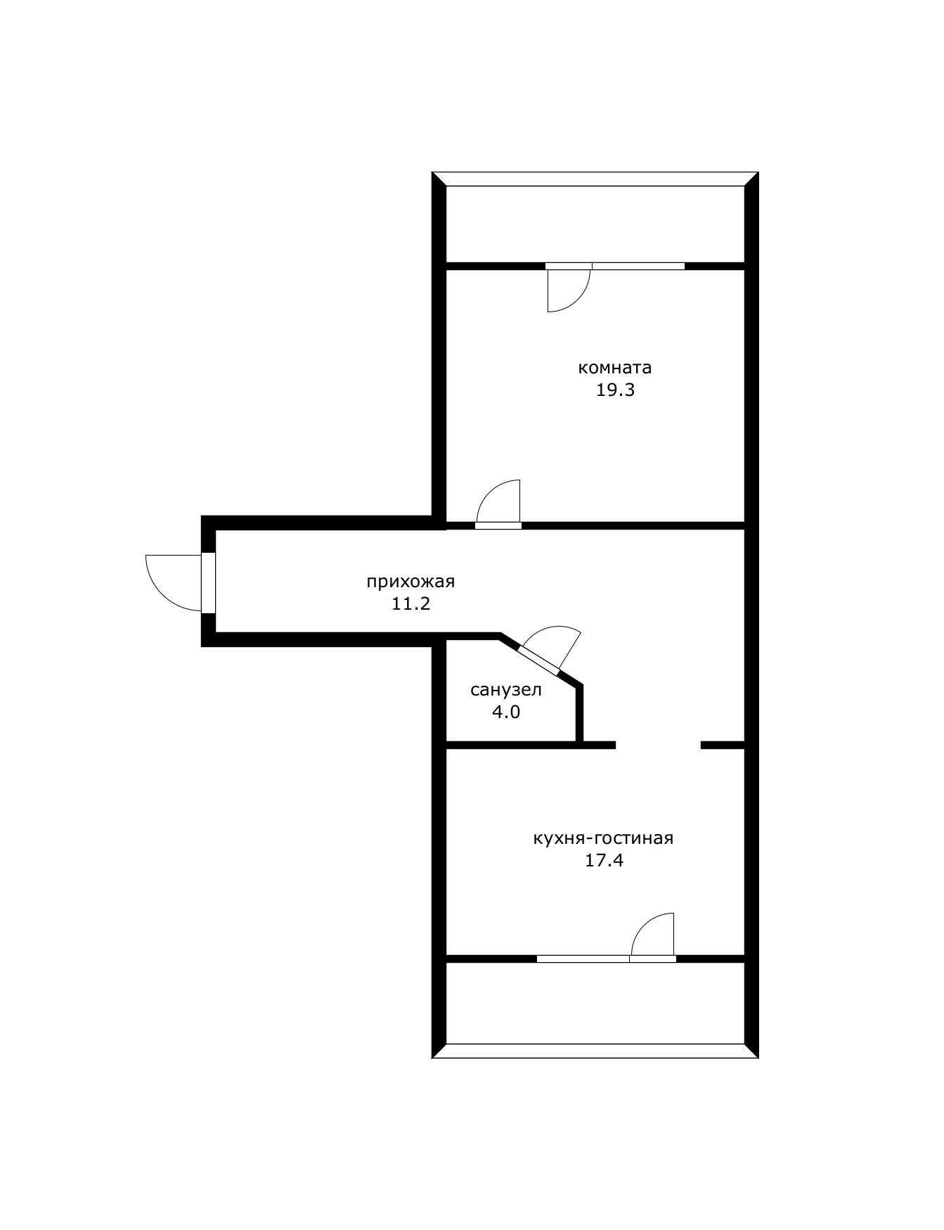 Фото №16: 1-комнатная квартира 51 м² - Краснодар, ул. имени С.С. Прокофьева, 10