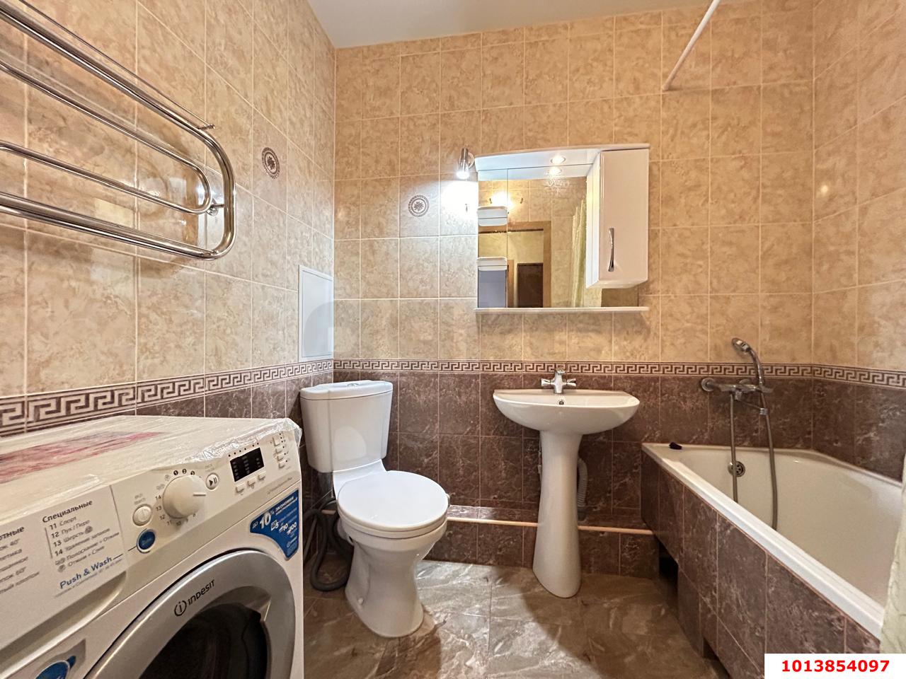 Фото №6: 1-комнатная квартира 39 м² - Яблоновский, жилой комплекс Солнечный, ул. Солнечная, 55/1к2