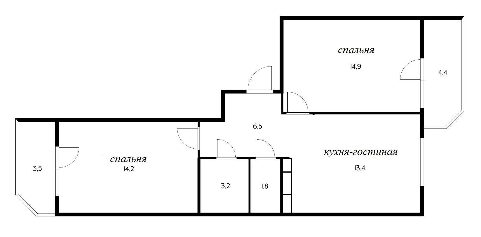 Фото №20: 2-комнатная квартира 60 м² - Краснодар, Прикубанский внутригородской округ, Панорама, мкр. жилой комплекс Керченский, ул. им. Героя Сарабеева В.И., 5к5