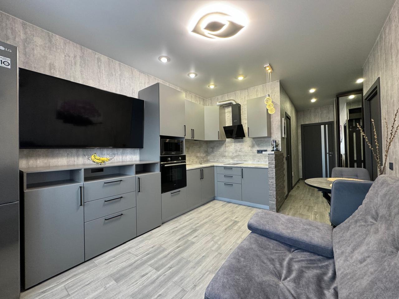 Фото №2: 2-комнатная квартира 60 м² - Краснодар, Прикубанский внутригородской округ, Панорама, мкр. жилой комплекс Керченский, ул. им. Героя Сарабеева В.И., 5к5