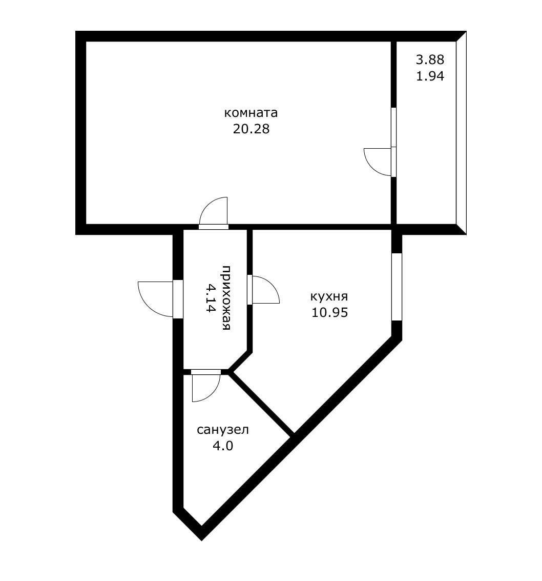 Фото №8: 1-комнатная квартира 43 м² - Краснодар, Прикубанский внутригородской округ, мкр. Музыкальный, ул. Московская, 148лит1