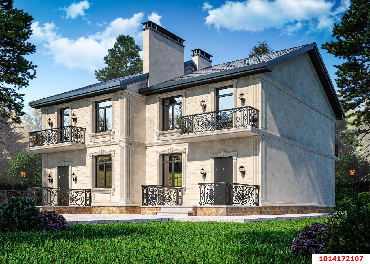 Фото №1: Дуплекс 120 м² + 3.51 сот. - отделения № 3 СКЗНИИСиВ, коттеджный  Малиновка, ул. имени Героя Анощенкова