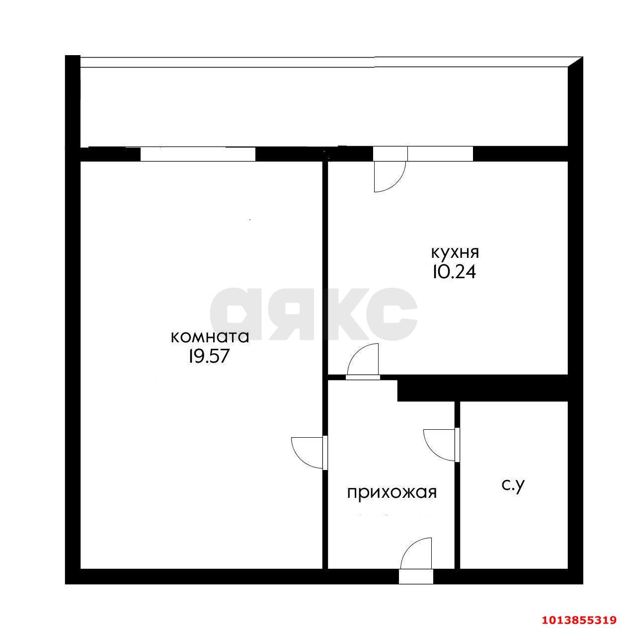 Фото №2: 1-комнатная квартира 40 м² - Краснодар, Центральный, ул. Севастопольская, 5