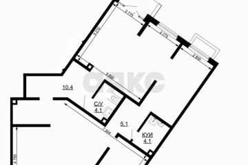 Фото №1: Торговое помещение 122 м² - Краснодар, мкр. жилой комплекс Свобода, ул. Домбайская, 55к6