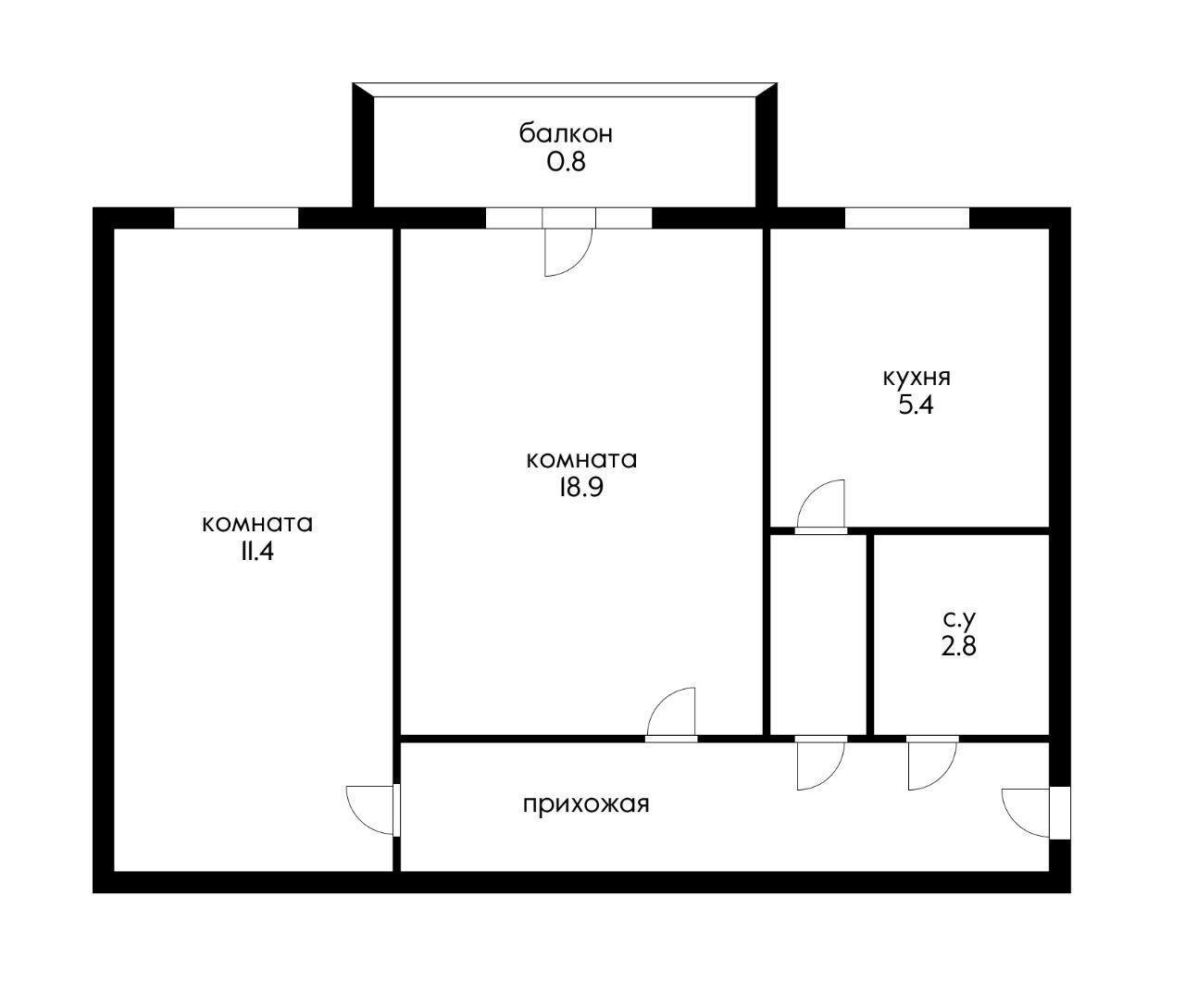 Фото №8: 2-комнатная квартира 47 м² - Краснодар, пр-д 1-й Артельный, 21