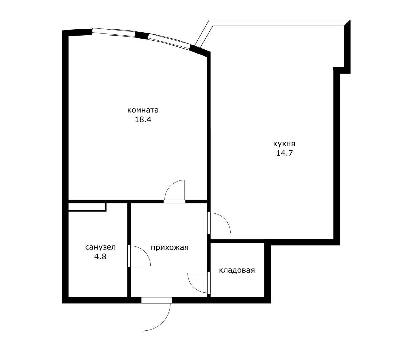 Фото №8: 1-комнатная квартира 50 м² - Краснодар, Прикубанский внутригородской округ, Школьный, Круглик, мкр. жилой комплекс Версаль, ул. Черниговская, 1