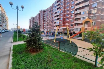 Фото №1: 2-комнатная квартира 48 м² - Краснодар, мкр. жилой комплекс Спортивная Деревня, ул. Западный Обход, 42к5