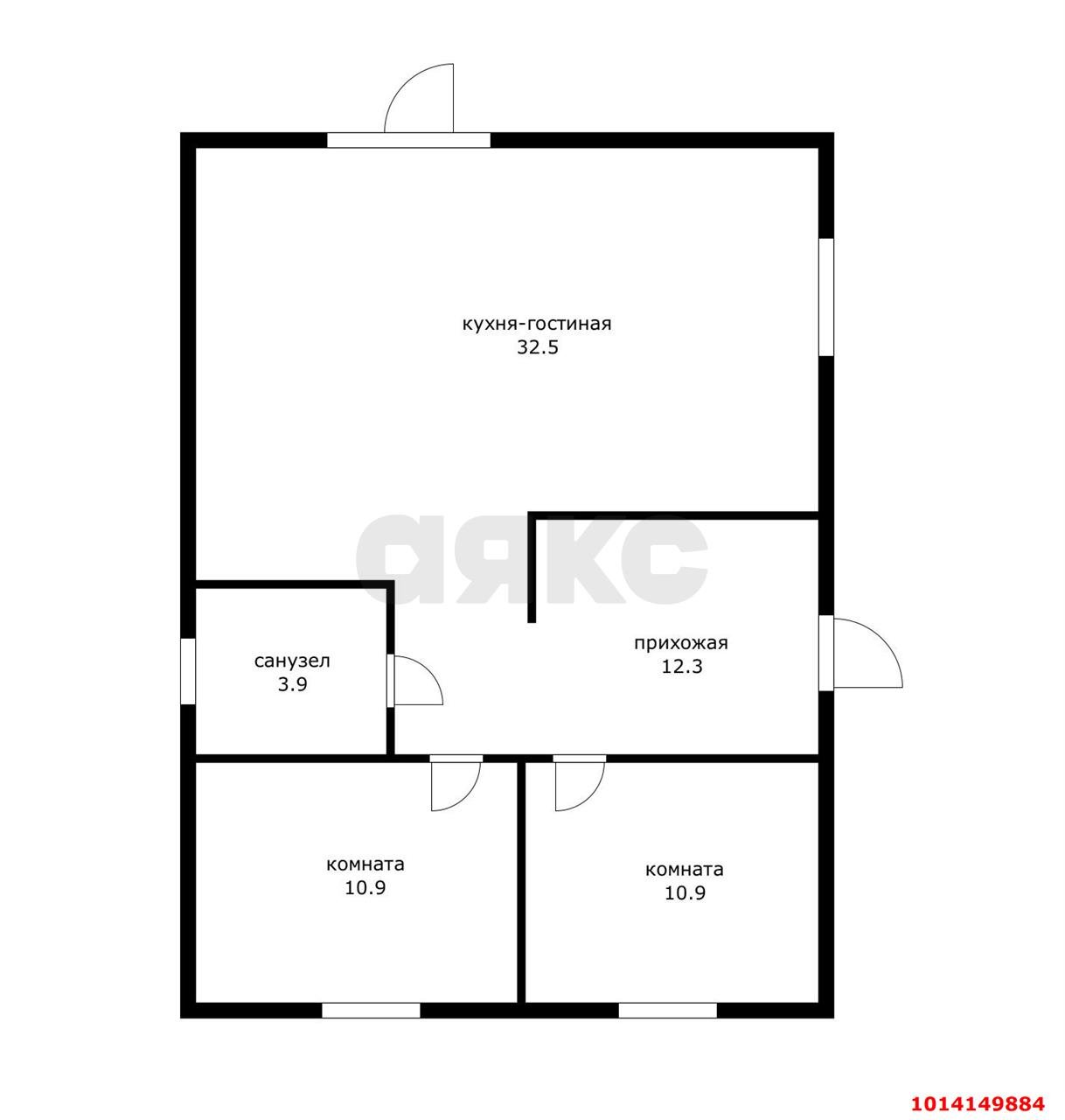 Фото №12: Дом 90 м² + 6 сот. - Энем, ул. Космическая, 136