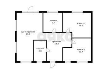 Фото №1: Дом 77 м² - Дорожный, мкр. Карасунский внутригородской округ, ул. Светлая, 3