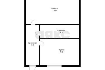 Фото №2: 1-комнатная квартира 34 м² - Краснодар, п. Калинино, ул. Геодезическая, 28