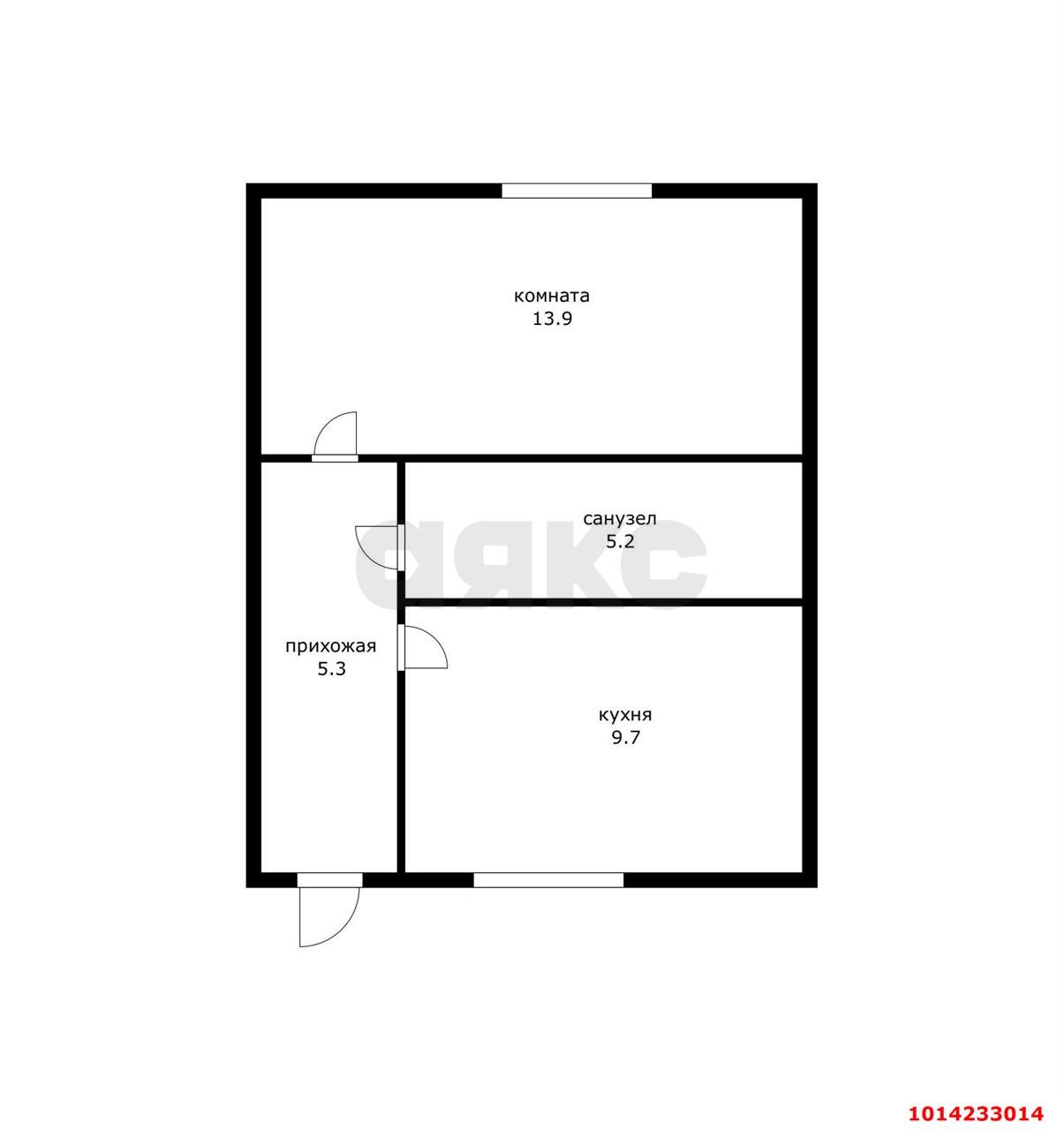 Фото №9: 1-комнатная квартира 34 м² - Краснодар, Завод Радиоизмерительных Приборов, ул. Геодезическая, 28
