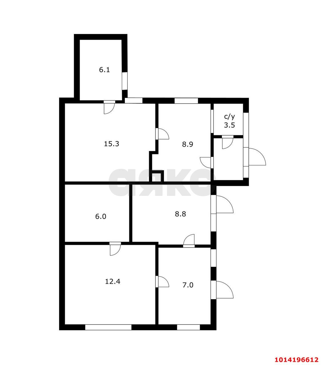Фото №1: Дом 58 м² + 3.95 сот. - Краснодар, Центральный, пр-д Индустриальный, 54