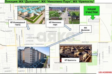 Фото №5: Земельный участок под ИЖС 6 сот. - Краснодар, п. коттеджный  Николино Парк, ул. Василия Некрасова, 36