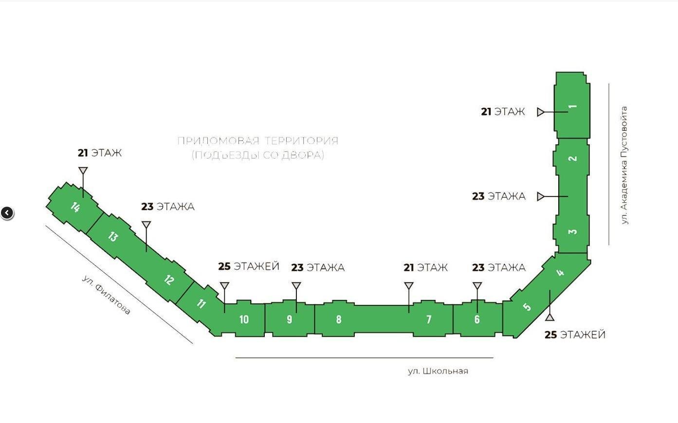 Фото №19: 2-комнатная квартира 80 м² - Краснодар, Школьный, Прикубанский внутригородской округ, Круглик, мкр. жилой комплекс Сердце, ул. Школьная, 1