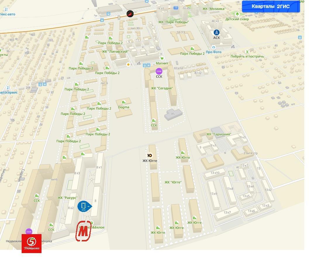 Фото №8: Коммерция 43 м² - Краснодар, Прикубанский внутригородской округ, мкр. жилой комплекс Ракурс, ул. имени Героя Ростовского, 8