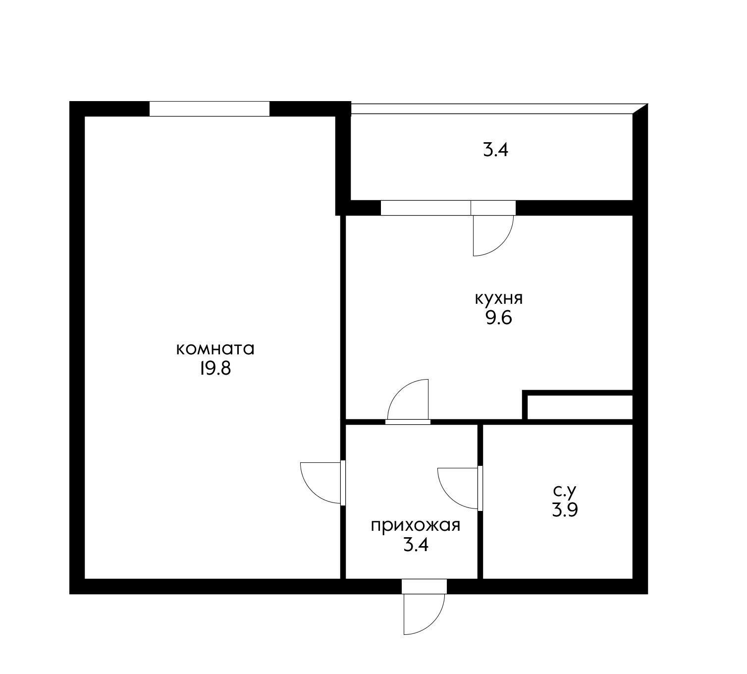 Фото №15: 1-комнатная квартира 40 м² - Краснодар, Прикубанский внутригородской округ, мкр. жилой комплекс Архитектор, ул. Наставников, 11