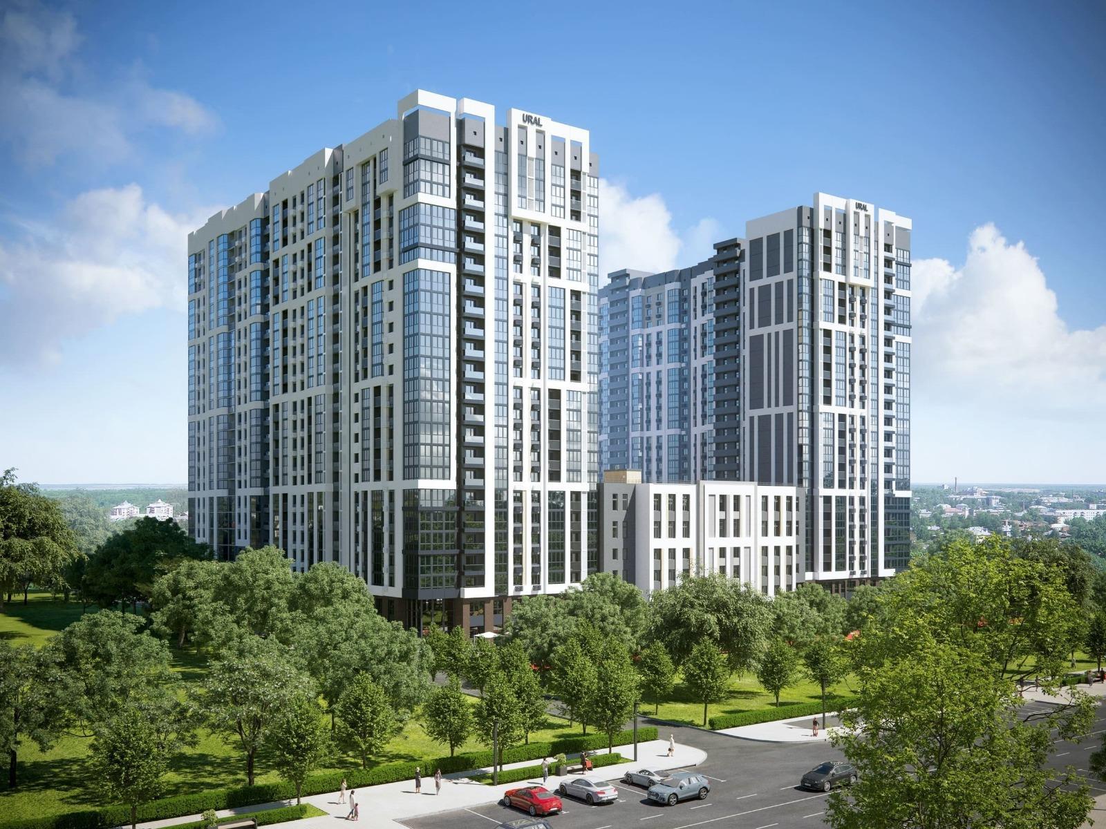 Фото №2: 1-комнатная квартира 35 м² - Краснодар, ЖК Урал, Карасунский внутригородской округ, Камвольно-суконный Комбинат, мкр. жилой комплекс Ural, ул. Уральская, 87/7