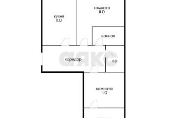 Фото №4: 2-комнатная квартира 49 м² - Краснодар, мкр. Краевая Клиническая Больница, ул. Российская, 138