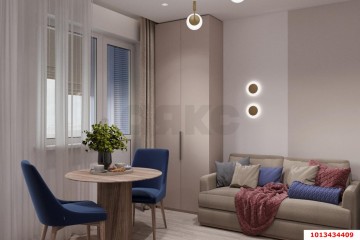 Фото №2: Студия 23 м² - Краснодар, мкр. жилой комплекс Самолёт-4, ул. Константина Гондаря, 103к1