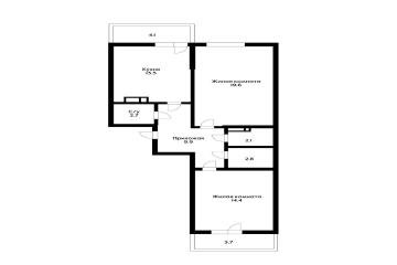Фото №1: 2-комнатная квартира 70 м² - Краснодар, мкр. Прикубанский внутригородской округ, ул. Дубравная, 1