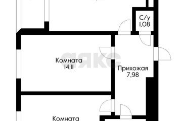 Фото №2: 2-комнатная квартира 62 м² - Пригородный, мкр. жилой комплекс Сиреневый Бульвар, 