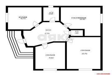 Фото №4: Дом 96 м² - Медведовская, ул. Строителей, 4