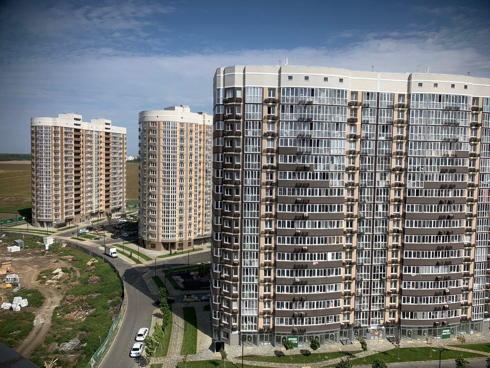 Фото №2: 1-комнатная квартира 34 м² - Краснодар, Прикубанский внутригородской округ, мкр. жилой комплекс Зеленодар, ул. Садовое Кольцо, 13