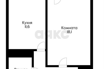 Фото №2: 1-комнатная квартира 40 м² - Краснодар, мкр. жилой комплекс Премьера, ул. Автолюбителей, 1/3к1